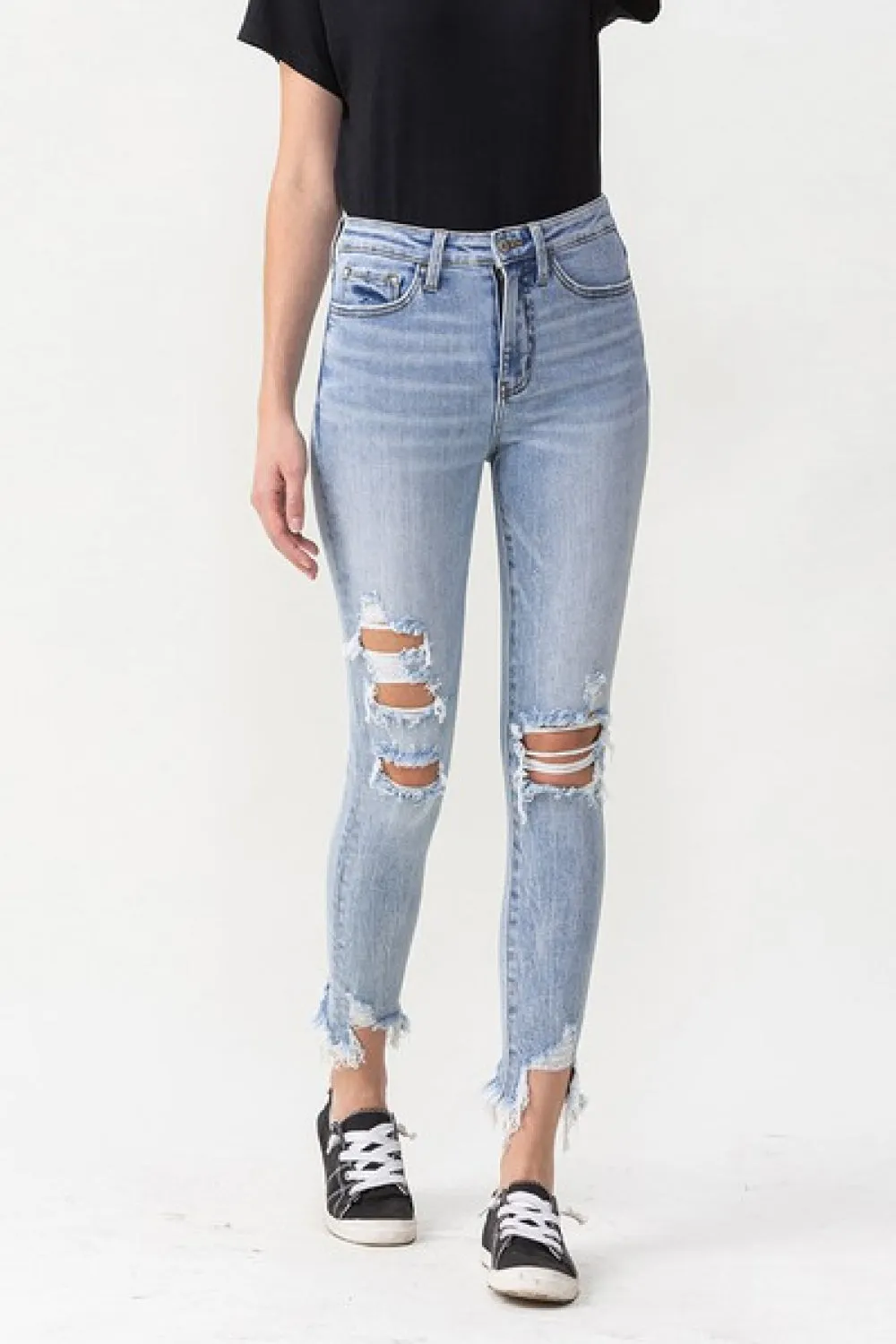 Lovervet* Lauren Distressed Skinnies