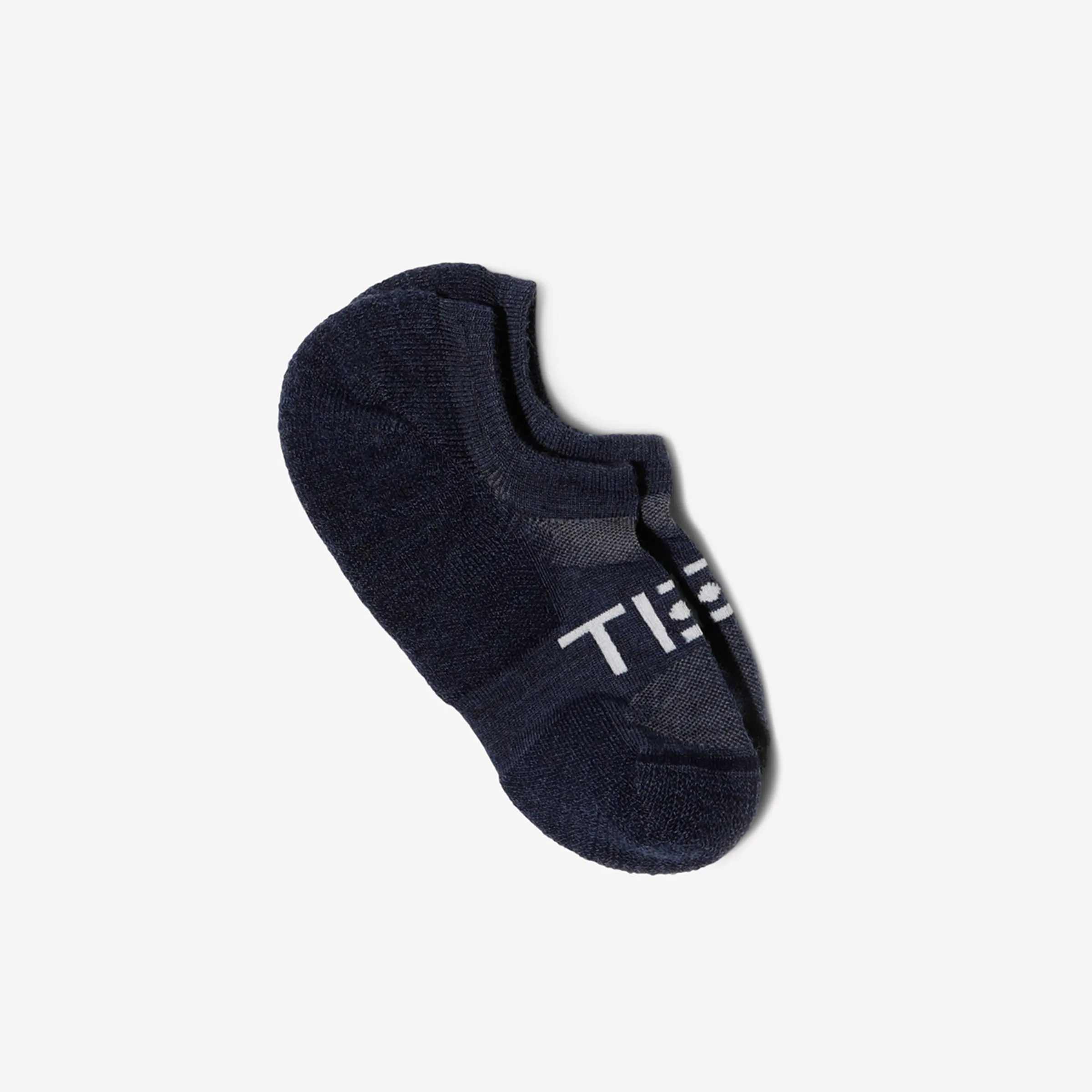 Low-cut Performance Wool Socks - Navy/White