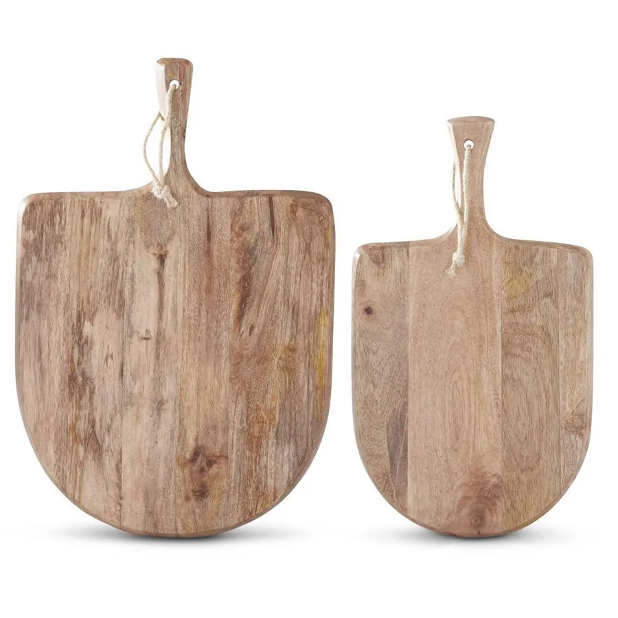 Mango Wood Rounded Cutting Boards 17512A