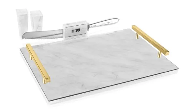 Marble Challah Board