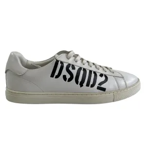 Men's Logo Low Trainers White Size EU 40.5 / UK 6.5