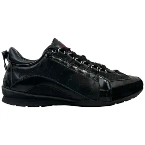 Men's Low Top Low Trainers Black Size EU 40 / UK 6