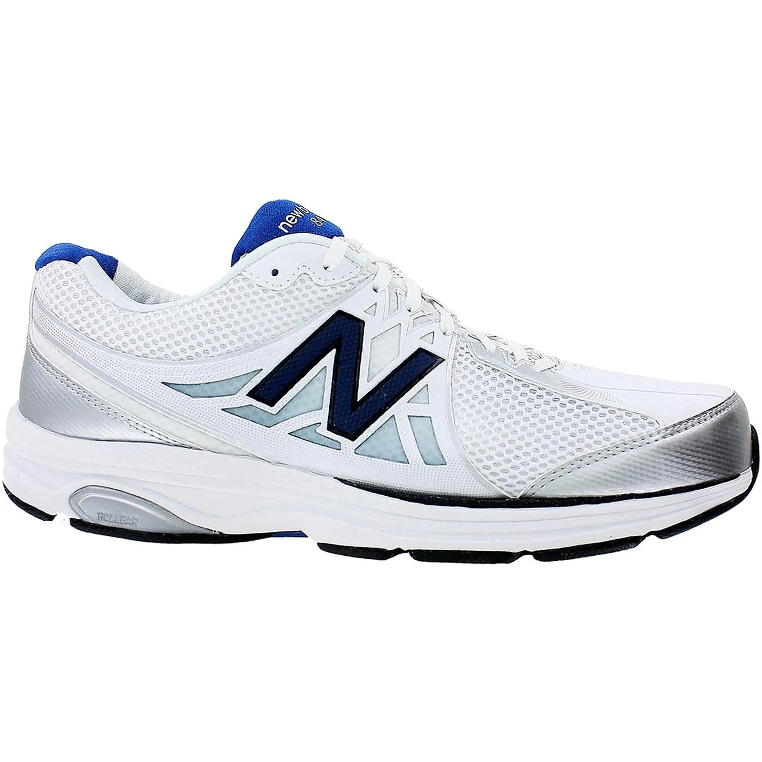 Men's New Balance MW847WT2 Walking Shoe White Synthetic/Mesh