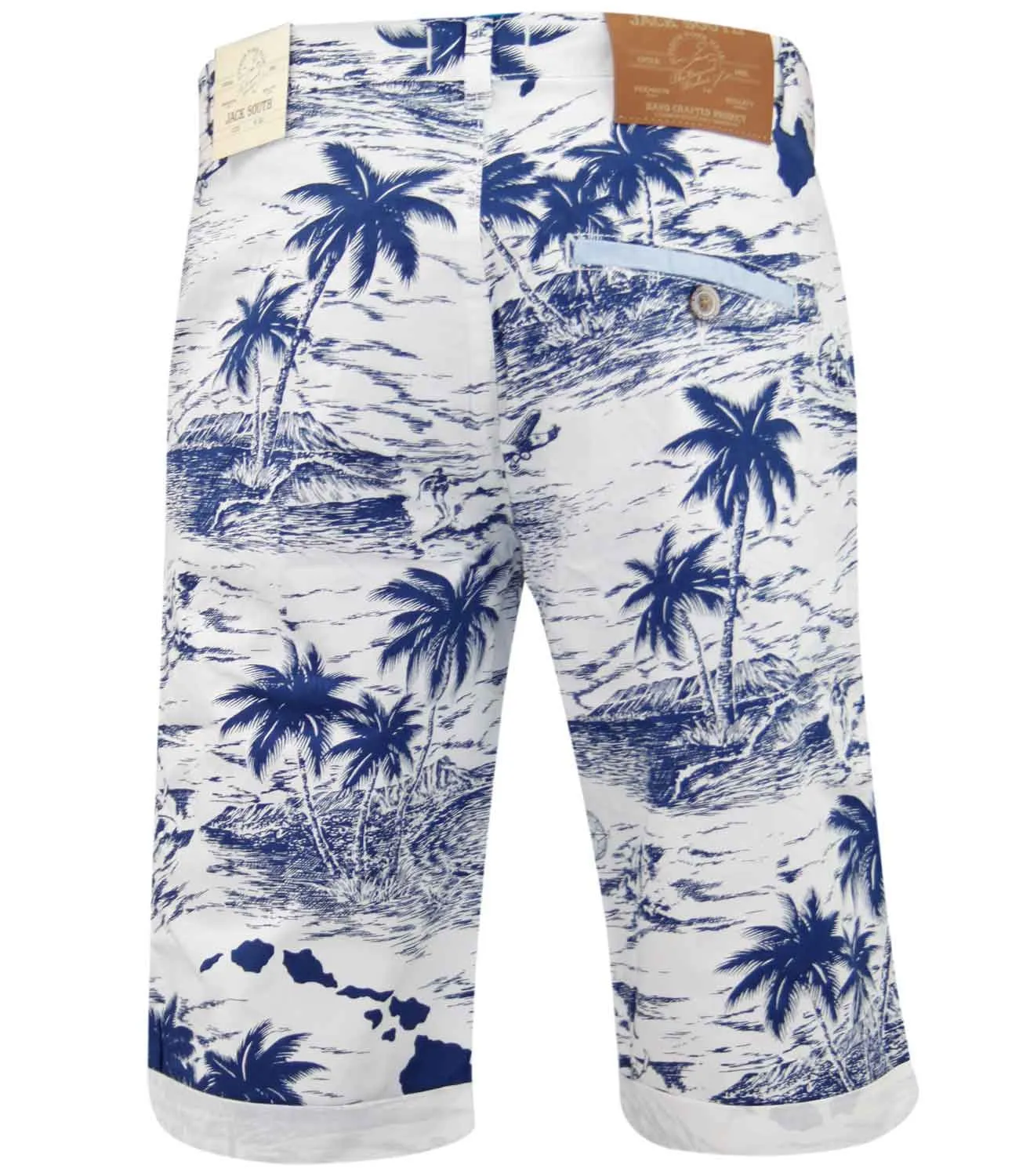 Mens Printed Hawaiian Shorts