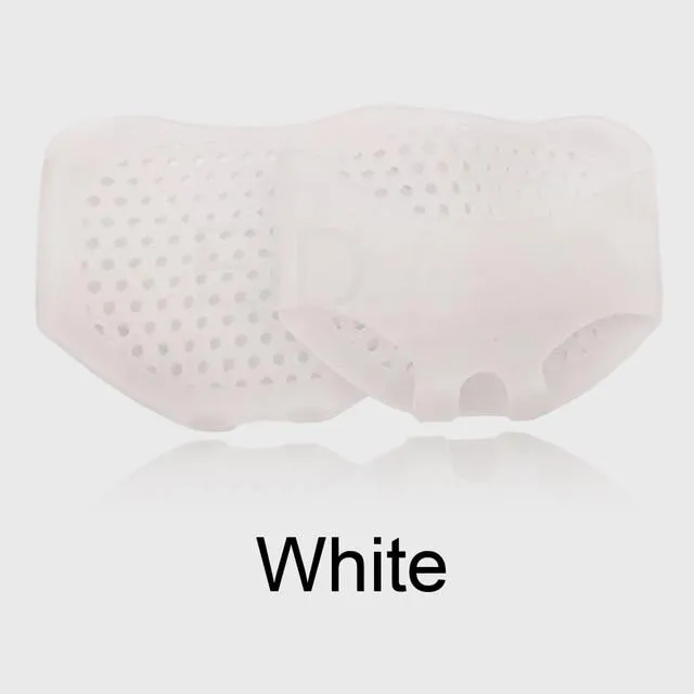 Metatarsal Pads for Women and Men , Foot Pads for Ball of Feet , Silicone honeycomb forefoot cushion insoles