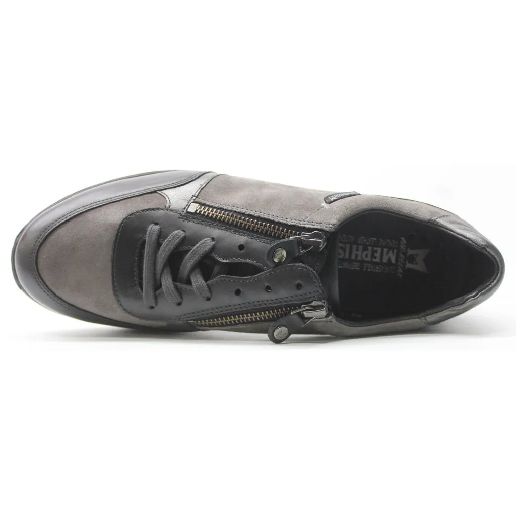 Monia Leather Women's Low Top Trainers