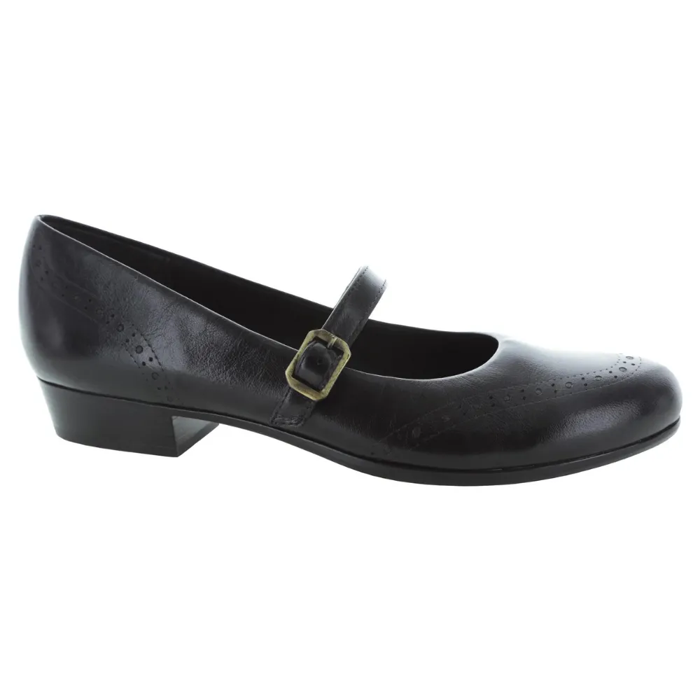 Munro Whitney Black Mary Jane (Women's)