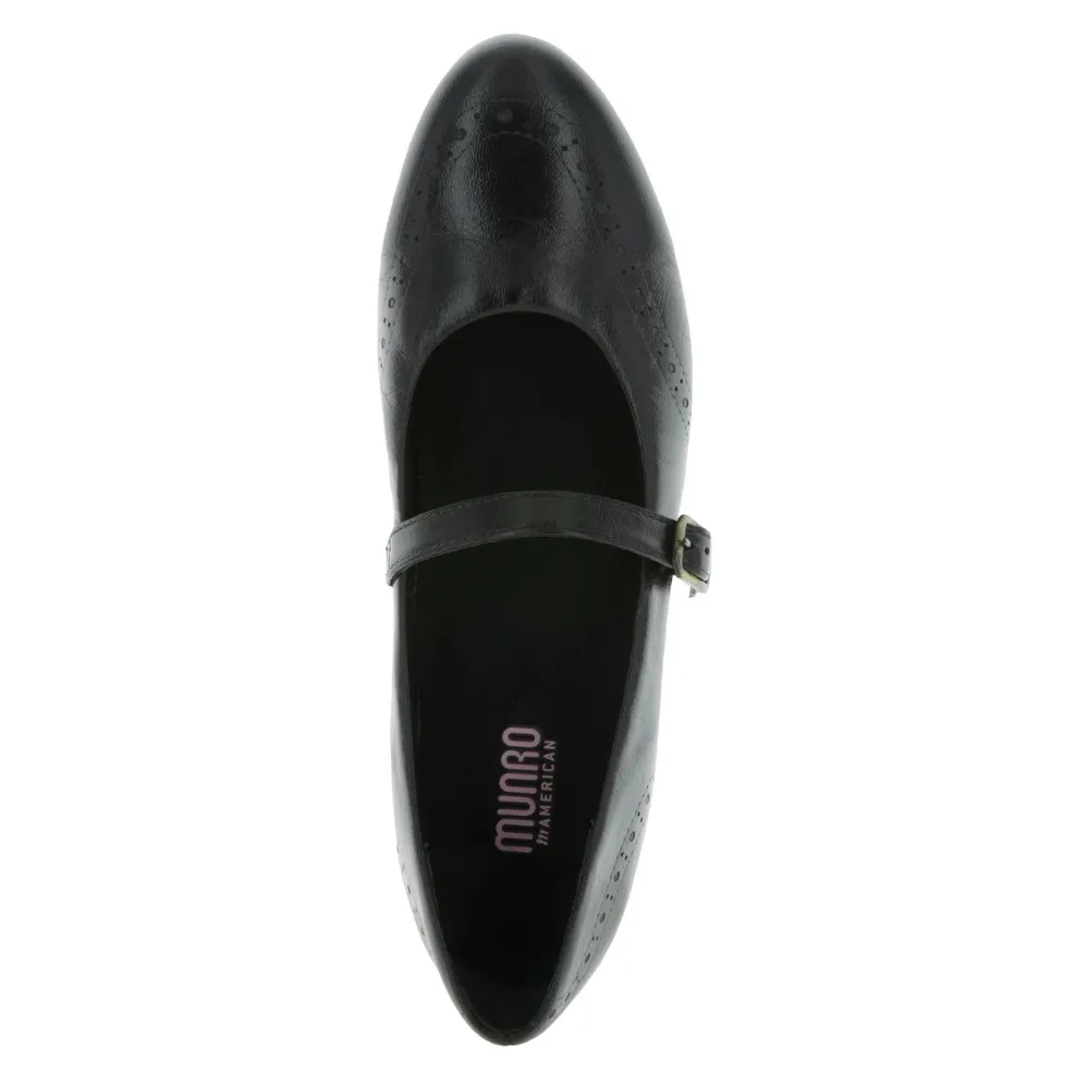 Munro Whitney Black Mary Jane (Women's)