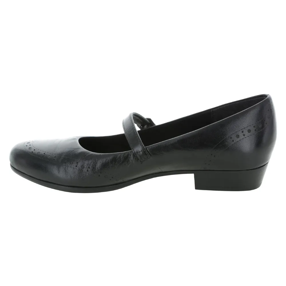 Munro Whitney Black Mary Jane (Women's)