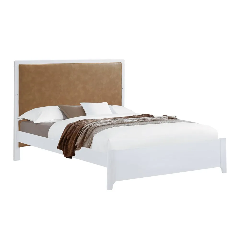 Natart Kyoto 54 inch Double Bed with Low Profile Footboard