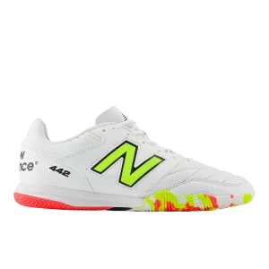 New Balance 442 V2 Pro Indoor Senior Football Boots - White