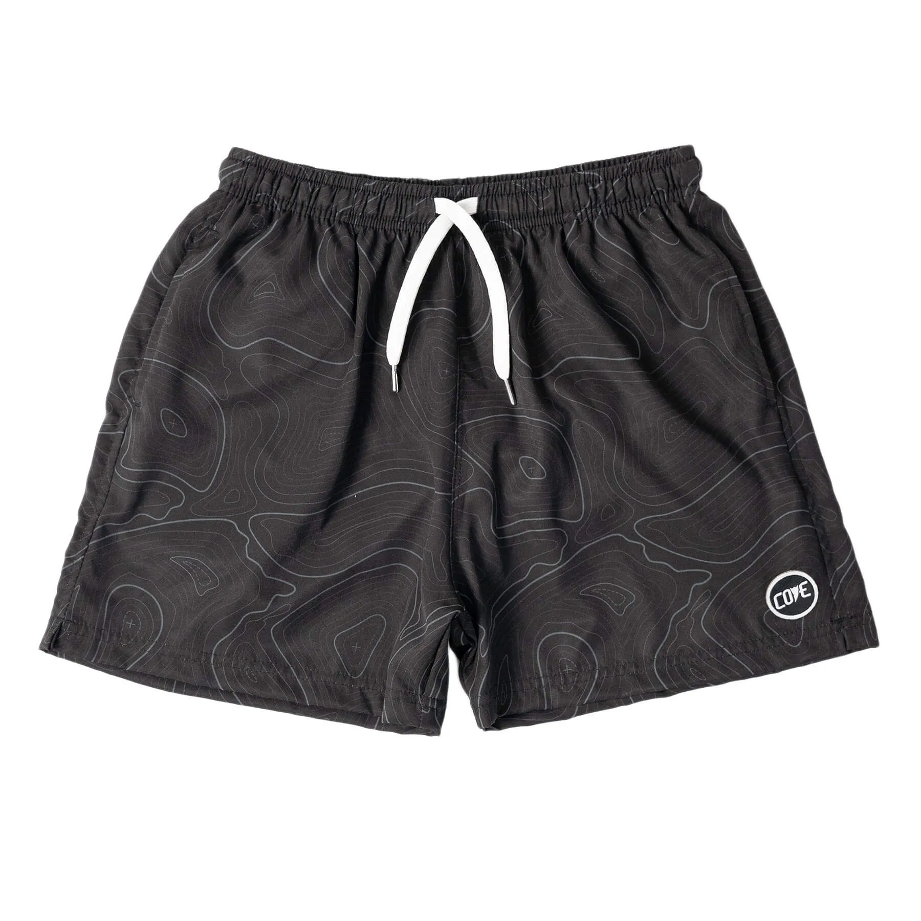 (New) Topo Camo Shorts - Black