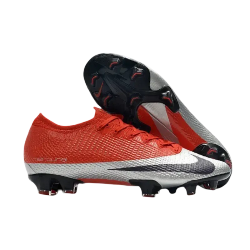 Nike Future DNA Mercurial Vapor 13 Elite FG ACC Red Silver Black - Goatkits Boots