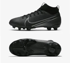 Nike Junior Mercurial Superfly 7 Academy MG Black Football Boots