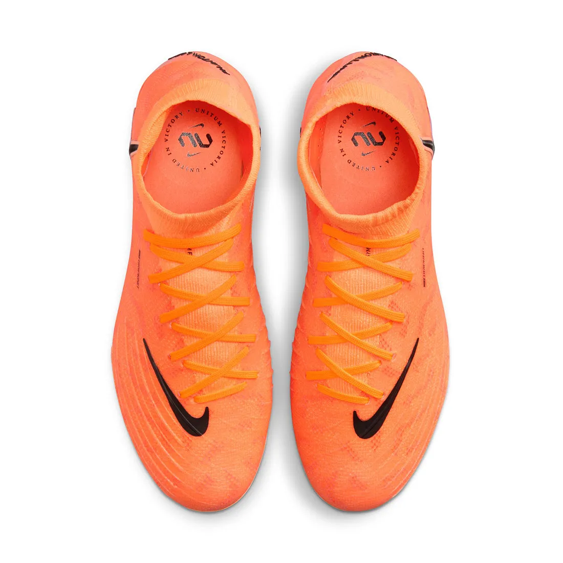 NIKE WOMEN'S PHANTOM LUNA ELITE NU FG FIRM-GROUND FOOTBALL BOOTS ORANGE