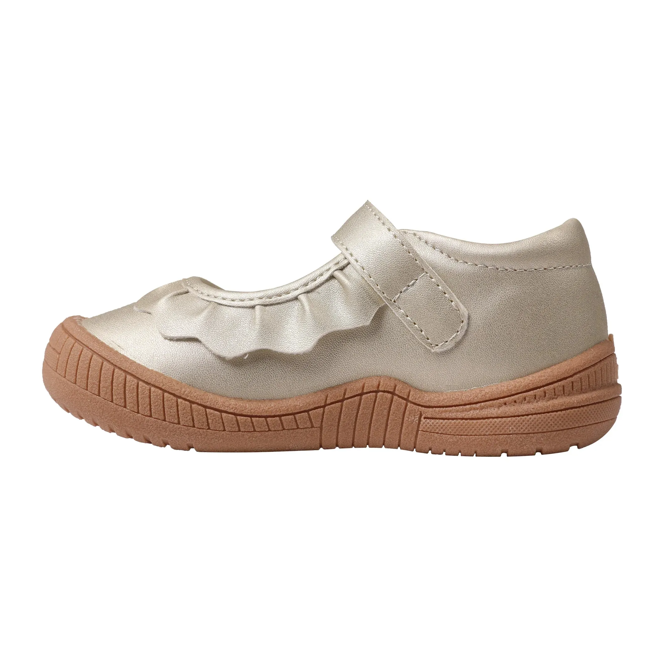 Oomphies Girls' (Sizes 5-3) Amina Mary Jane - Gold