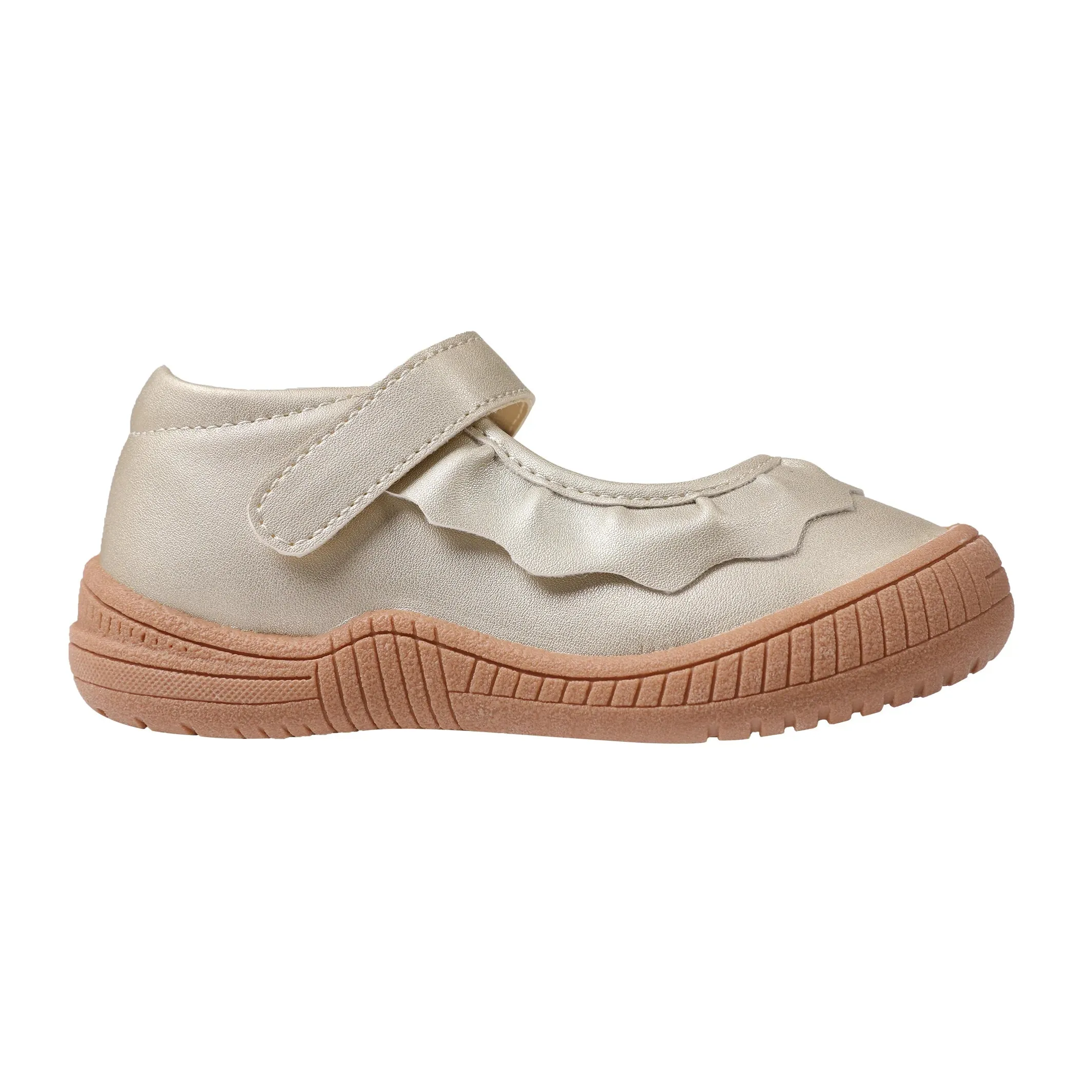 Oomphies Girls' (Sizes 5-3) Amina Mary Jane - Gold