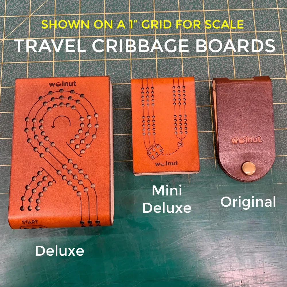 Original Travel Cribbage Board