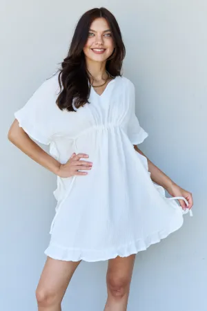 Out Of Time Ruffle Hem Dress