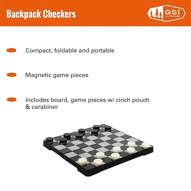 Outside Inside Backpack Checkers