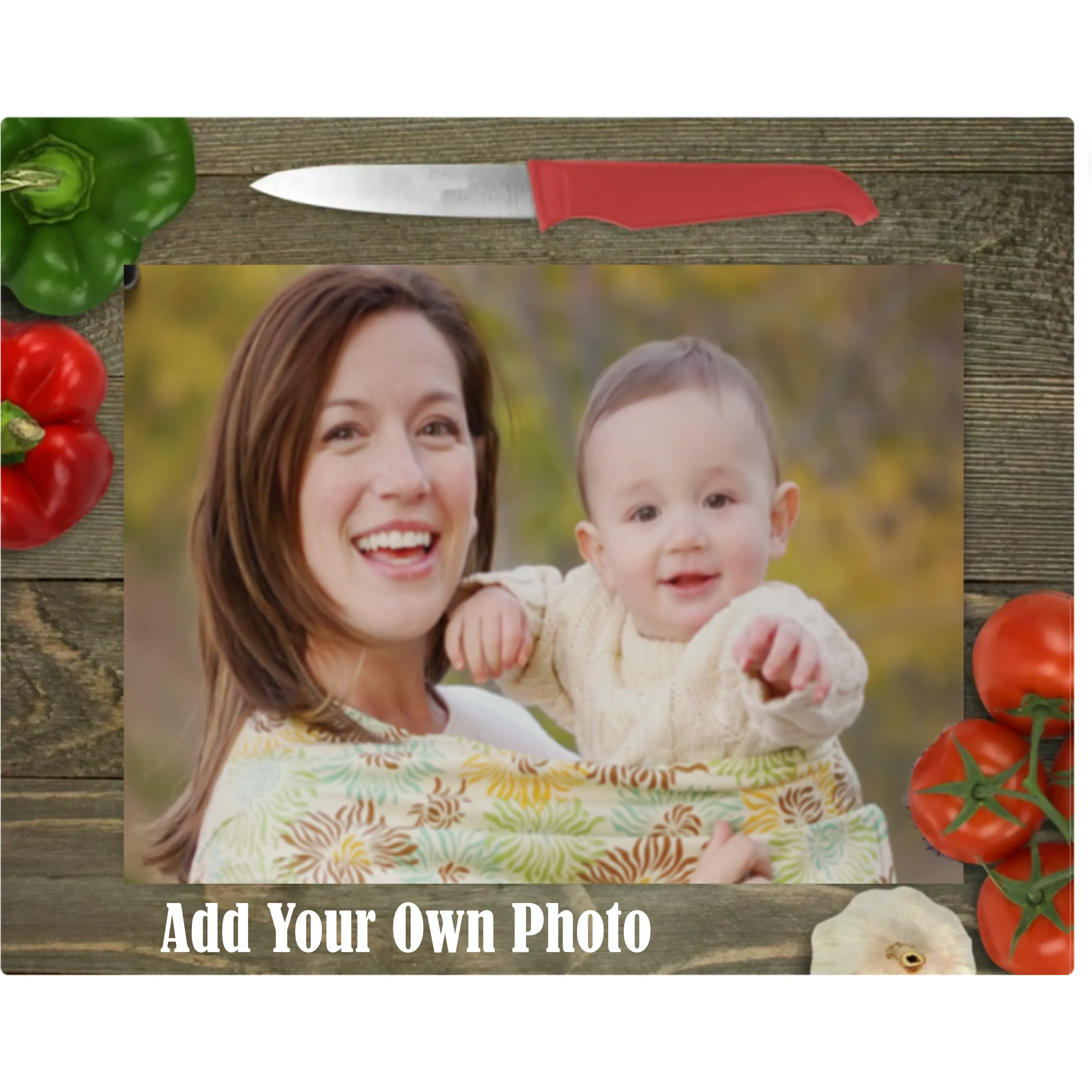 Personalised Photo Chopping Board