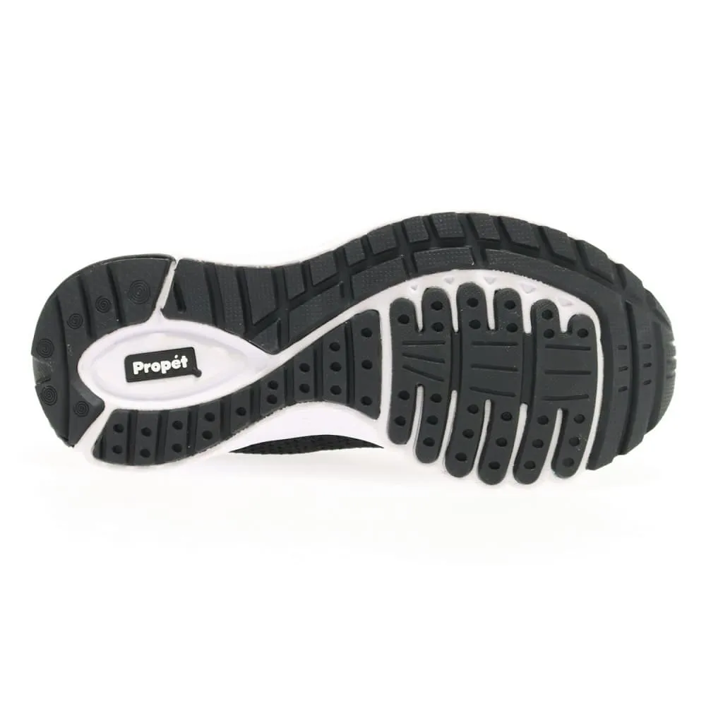 Propet Women's Tour Knit Slide Shoes Black