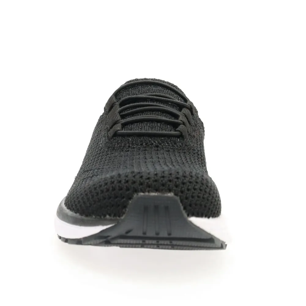 Propet Women's Tour Knit Slide Shoes Black