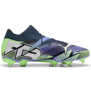 Puma Future 7 Pro FG/AG Football Boots - Adult - Grey/White/Fizzy Apple