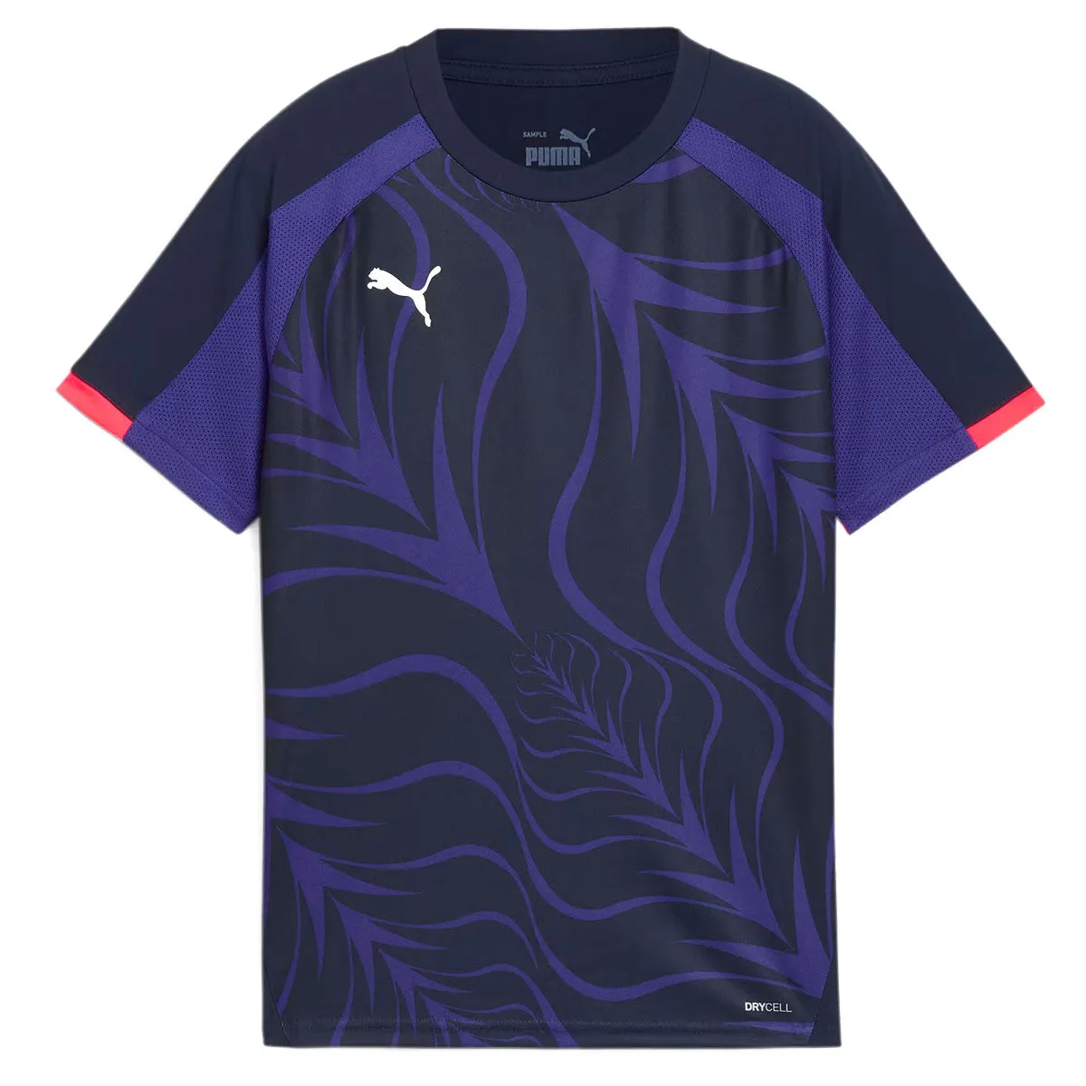 Puma IndividualFINAL Graphic Jersey - Youth - Club Navy