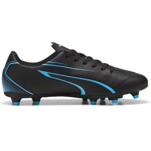 Puma Vitoria FG/AG Football Boots - Adult - Black/Luminous Blue