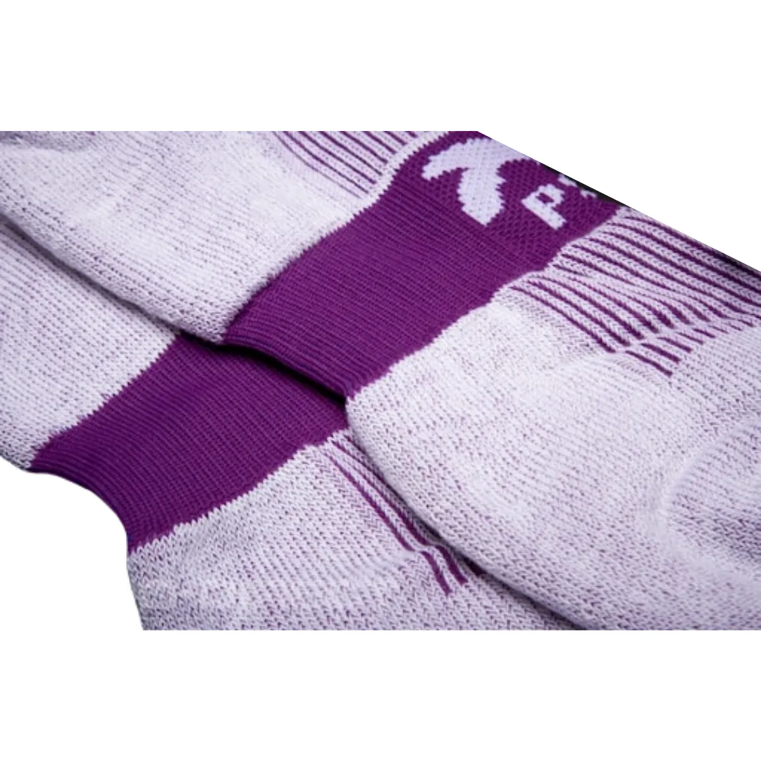 PURPLE PREMIER TUBE AND CREW SOCK SET