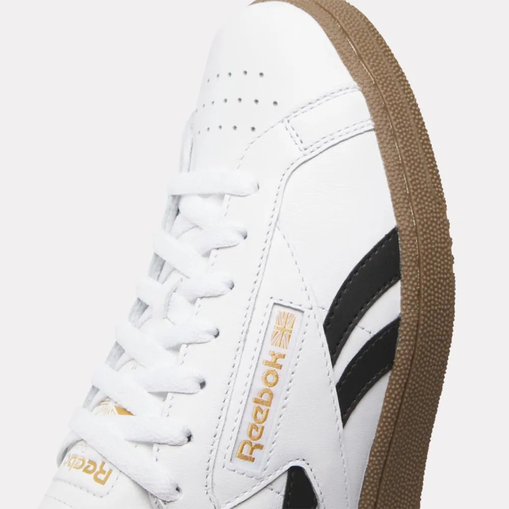 Reebok Footwear Men Club C Grounds UK Shoes WHITE/BLACK/GUM