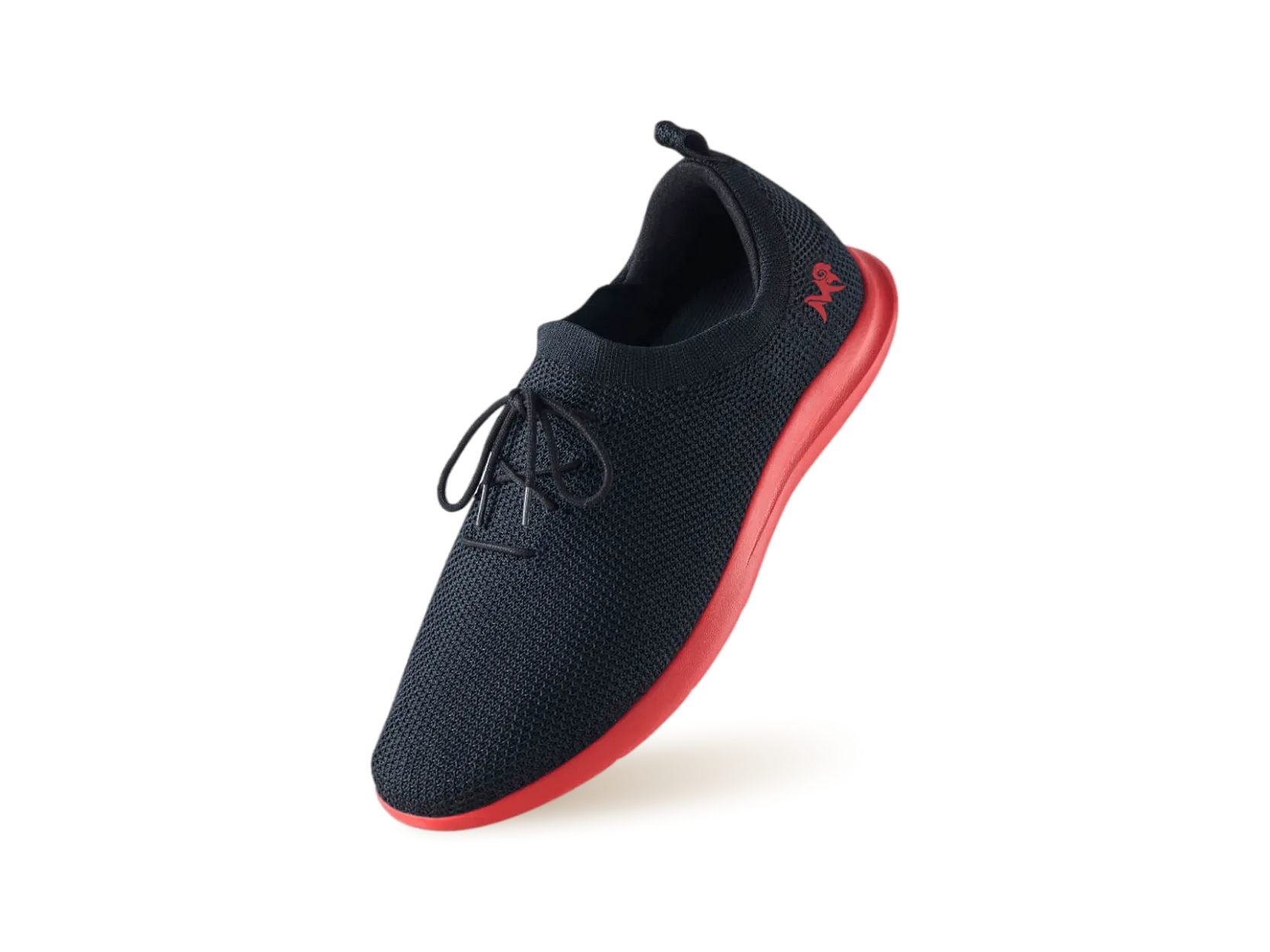 ReLive Knit Sneakers : Hale Black / Red Sole