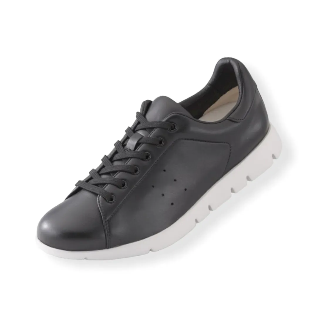 Sheepskin basic light-weight lace-up sneakers  #FJ071