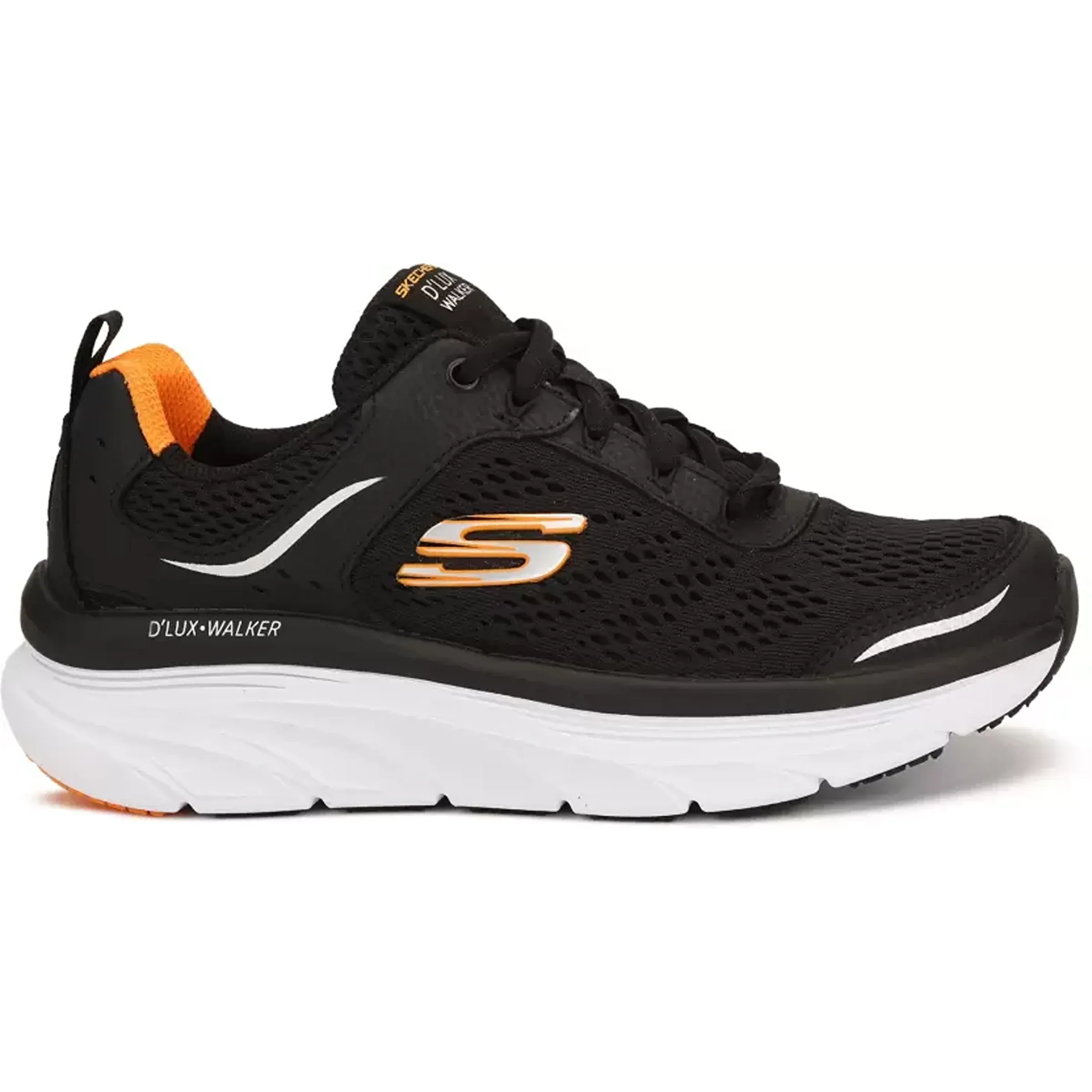 SKECHERS D'LUX WALKER-COMMUTER (232044-BKW)