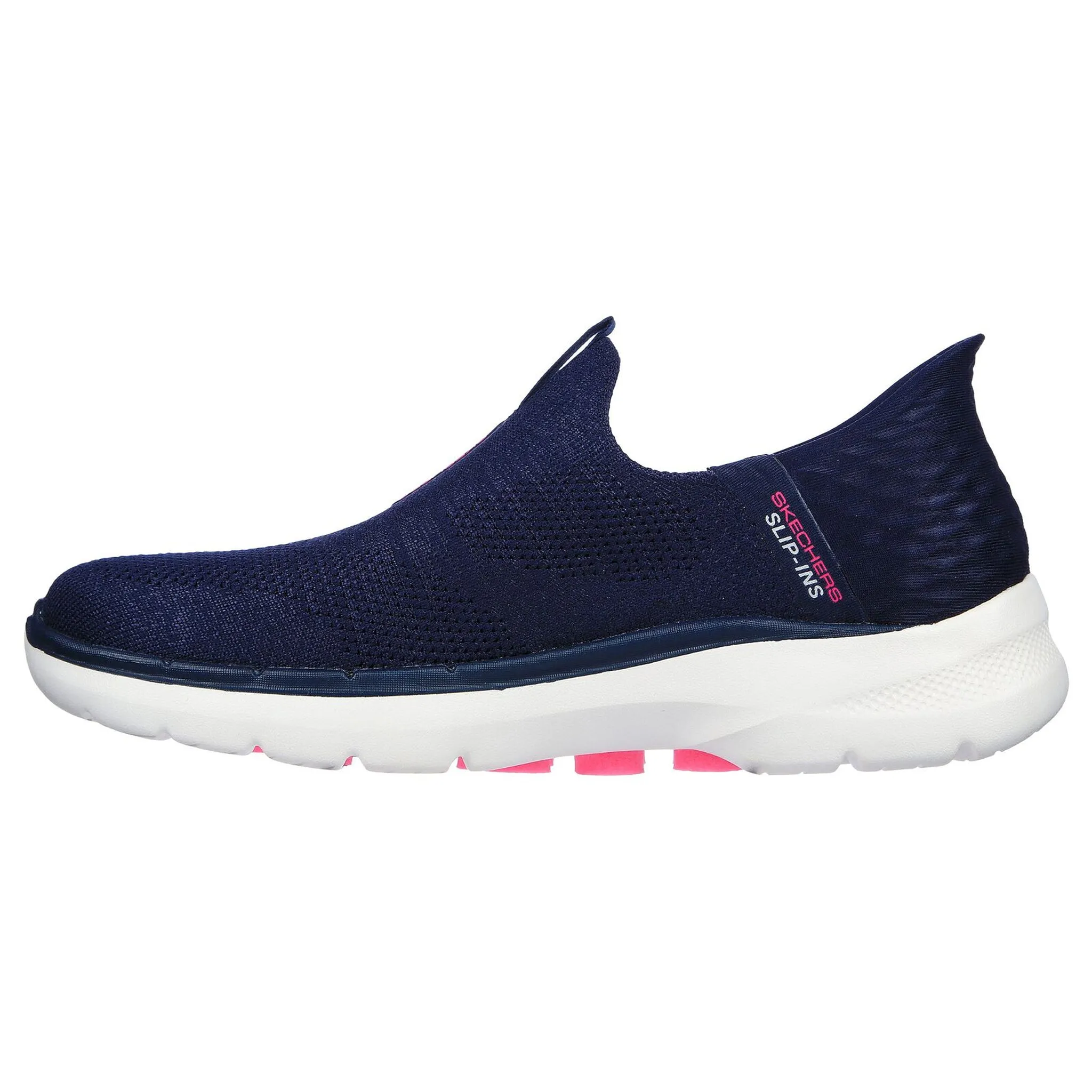 Skechers Women's 124569 Slip-ins GO WALK 6 - Fabulous View Navy Casual Walking Shoes