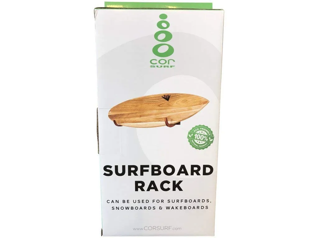 Surfboard Wall Rack - Wooden Single