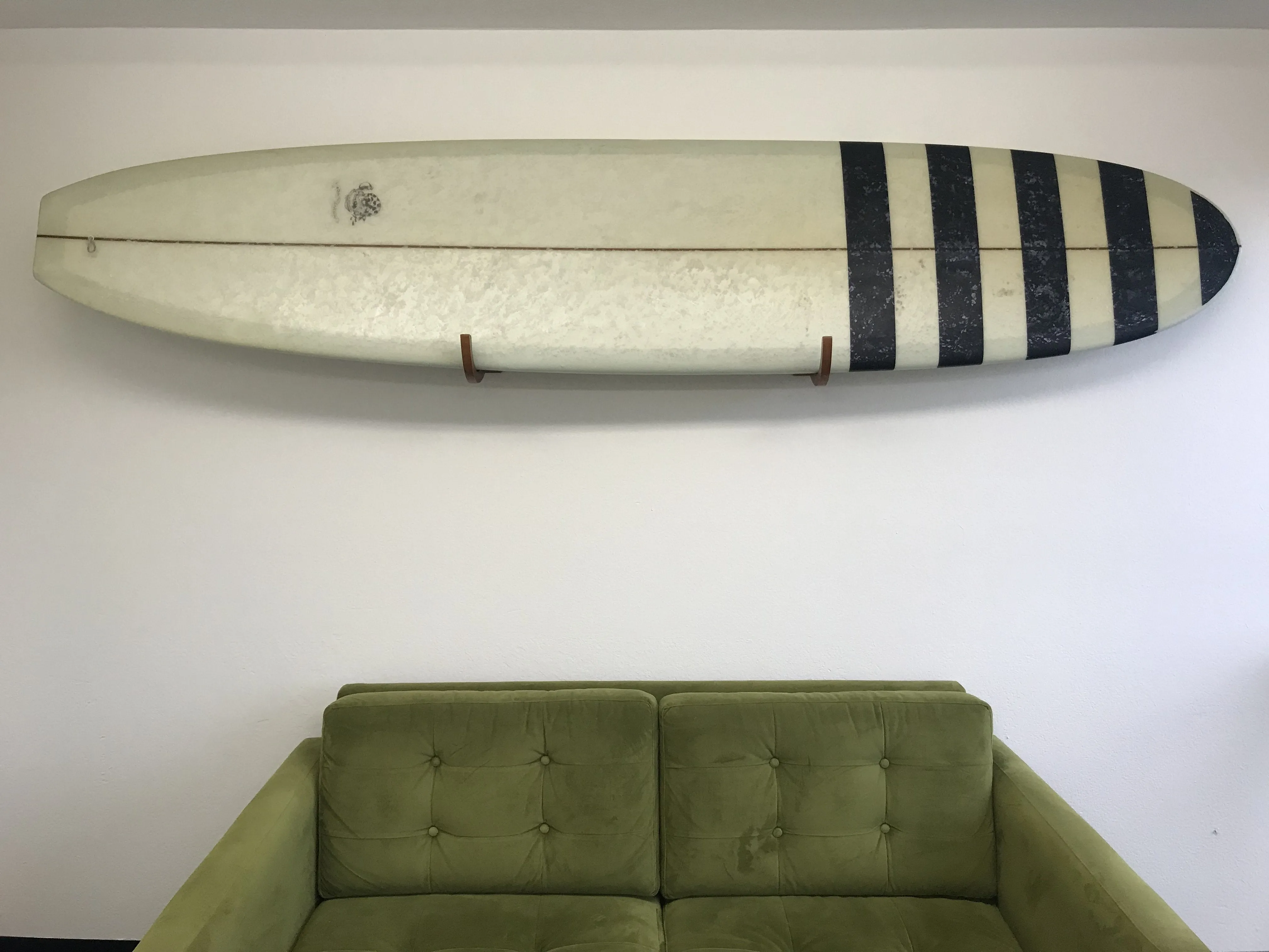 Surfboard Wall Rack - Wooden Single