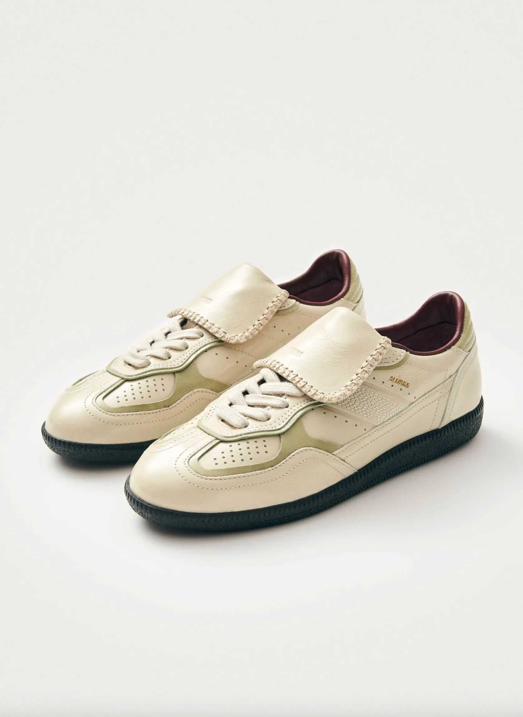 Tb. 490 Club Onix Cream Leather Sneakers