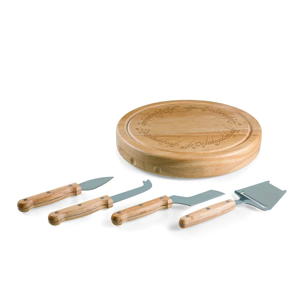 The Lord of The Rings Cheese Cutting Board & Tools Set