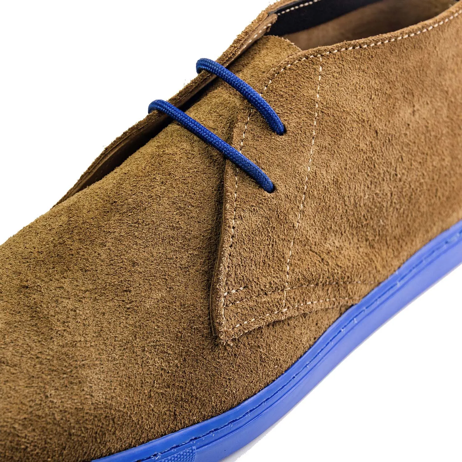 VELDSKOEN LANGARM SNEAKER (BLUE SOLE - LEATHER SHOE)