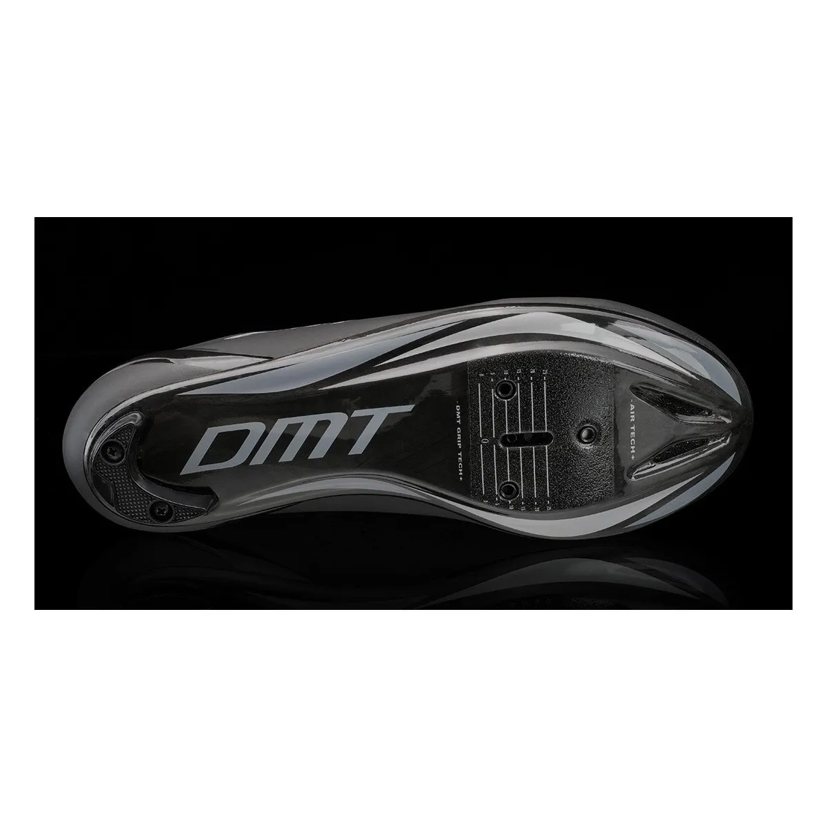 White DMT DTR1 triathlon shoes