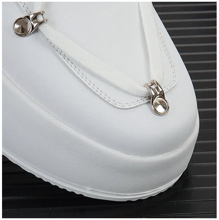 White High-top Board Shoes For Men