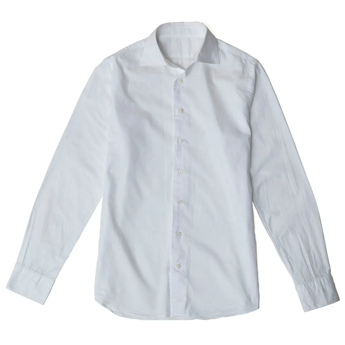 White lightweight oxford shirt