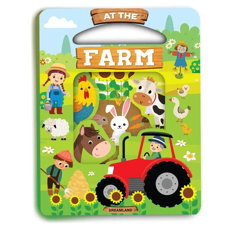 Window Cut Board Book - At the Farm