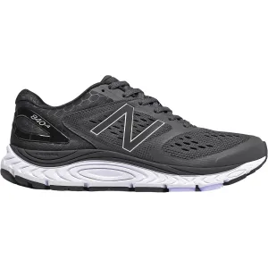 Women's New Balance W840BK4 Running Shoes Black/White Synthetic/Mesh